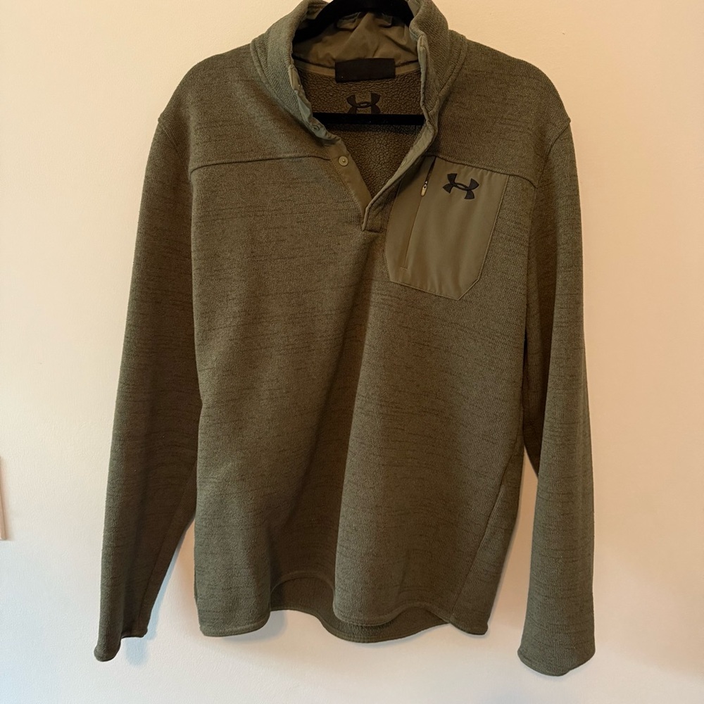 Under Armour Olive Green Pullover